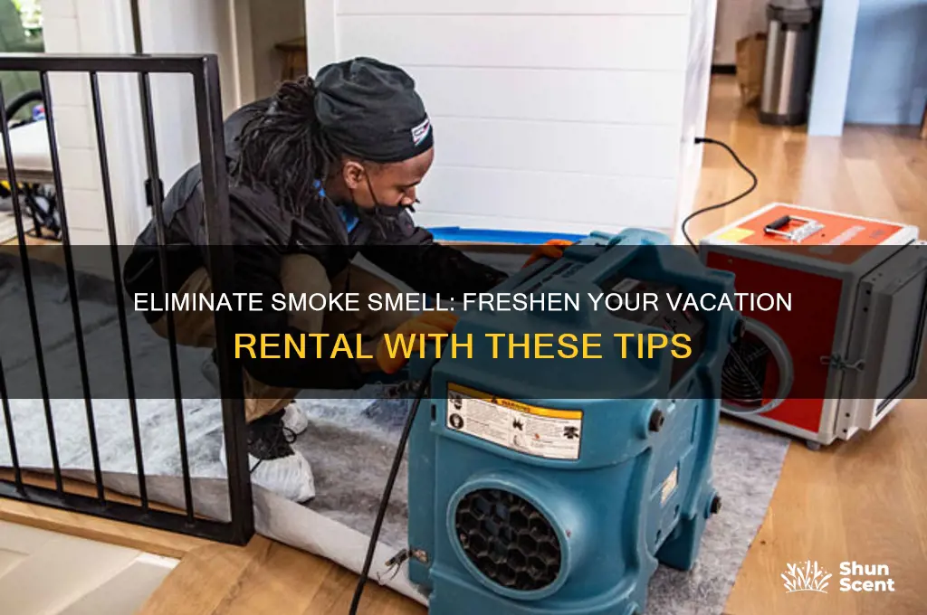 how to get rid of smoke odor in vacation rental