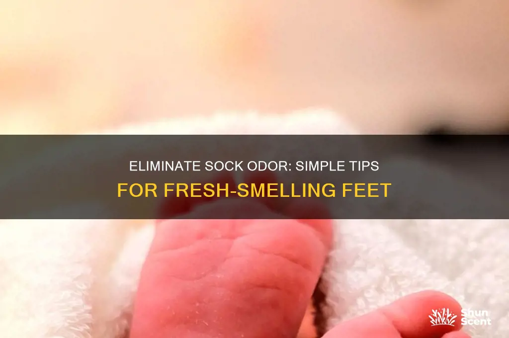how to get rid of sock odor