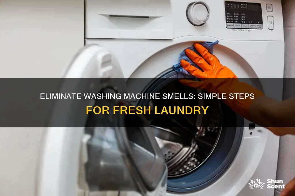 how to get rid of stinky washing machine odor