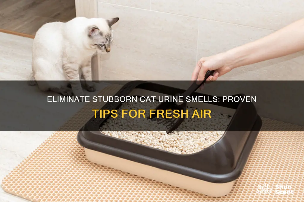 how to get rid of strong cat urine odor