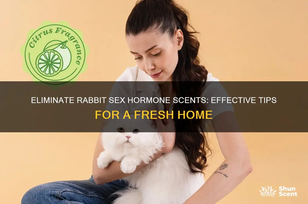 how to get rid of strong rabbit sex hormone scents