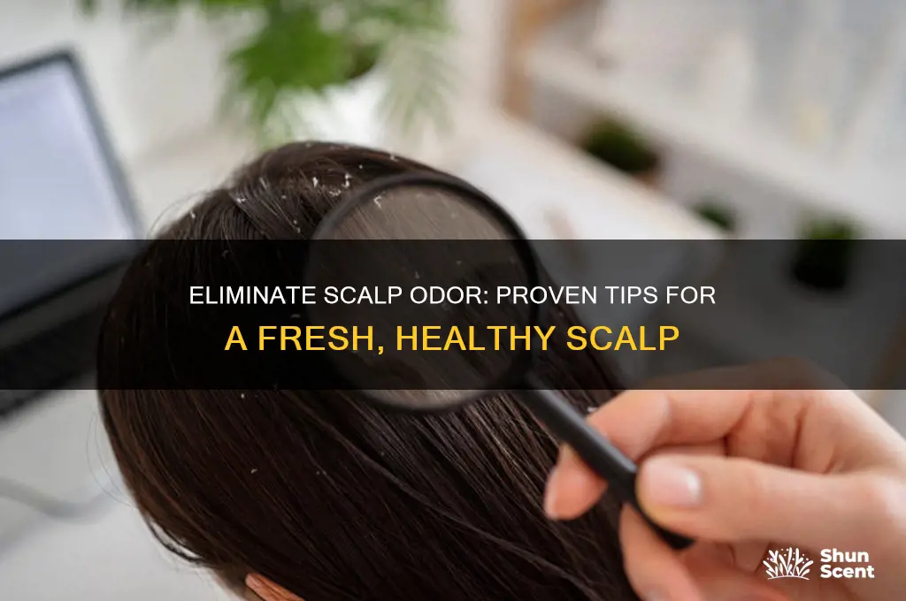 how to get rid of strong scalp odor