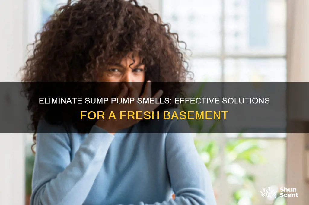how to get rid of sump pump odor