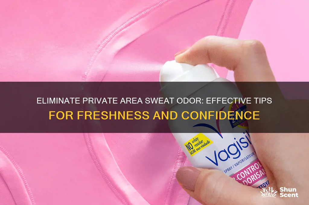 how to get rid of sweat odor in private area