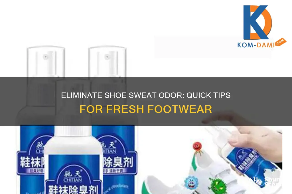 how to get rid of sweat odor in shoes