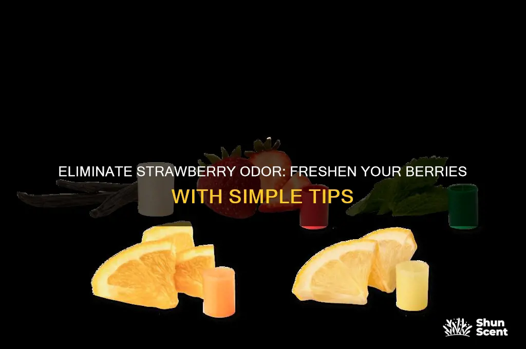 how to get rid of the odor in fresh strawberries