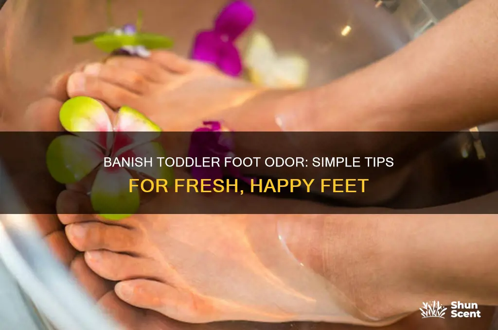 how to get rid of toddler foot odor