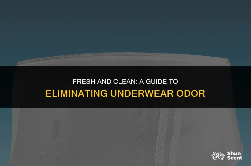 how to get rid of underwear odor