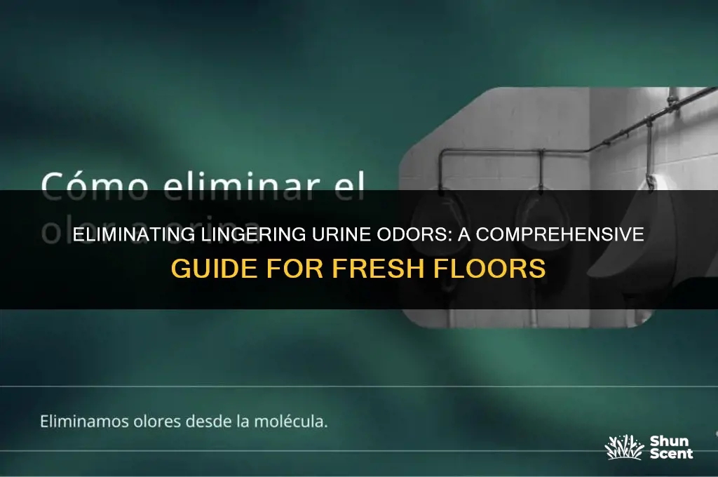 how to get rid of urine odor in the floor