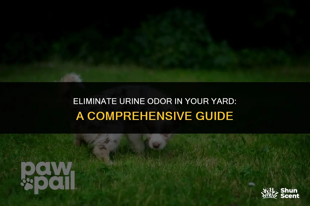 how to get rid of urine odor in yard