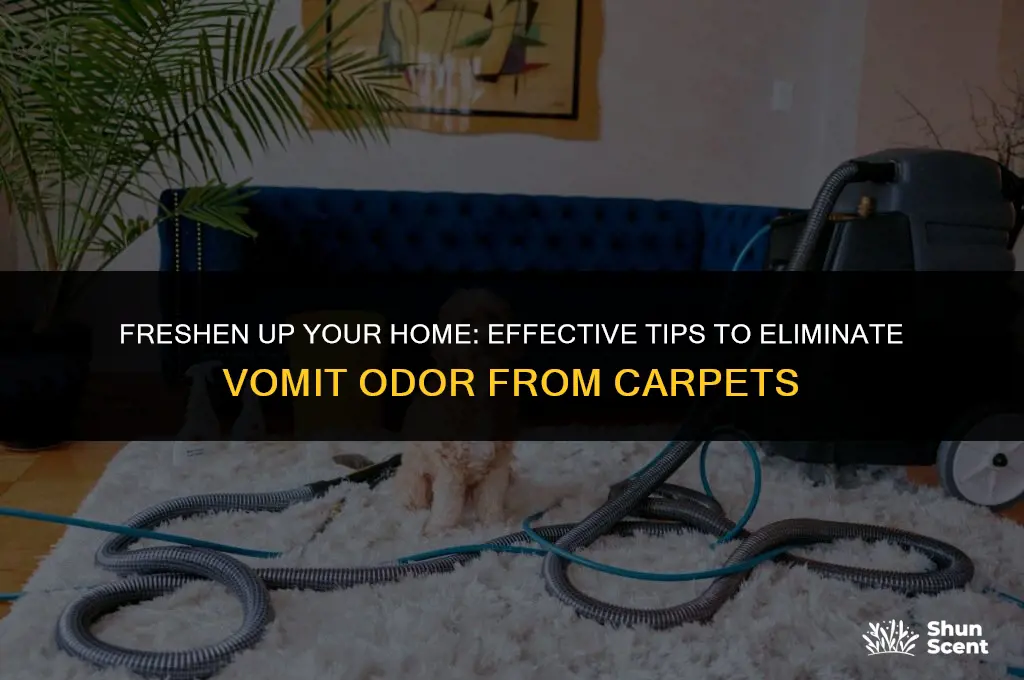 how to get rid of vomit odor in carpets