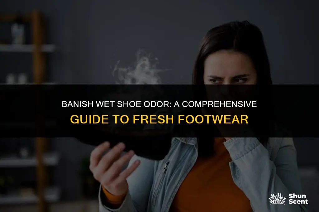 how to get rid of wet shoe odor