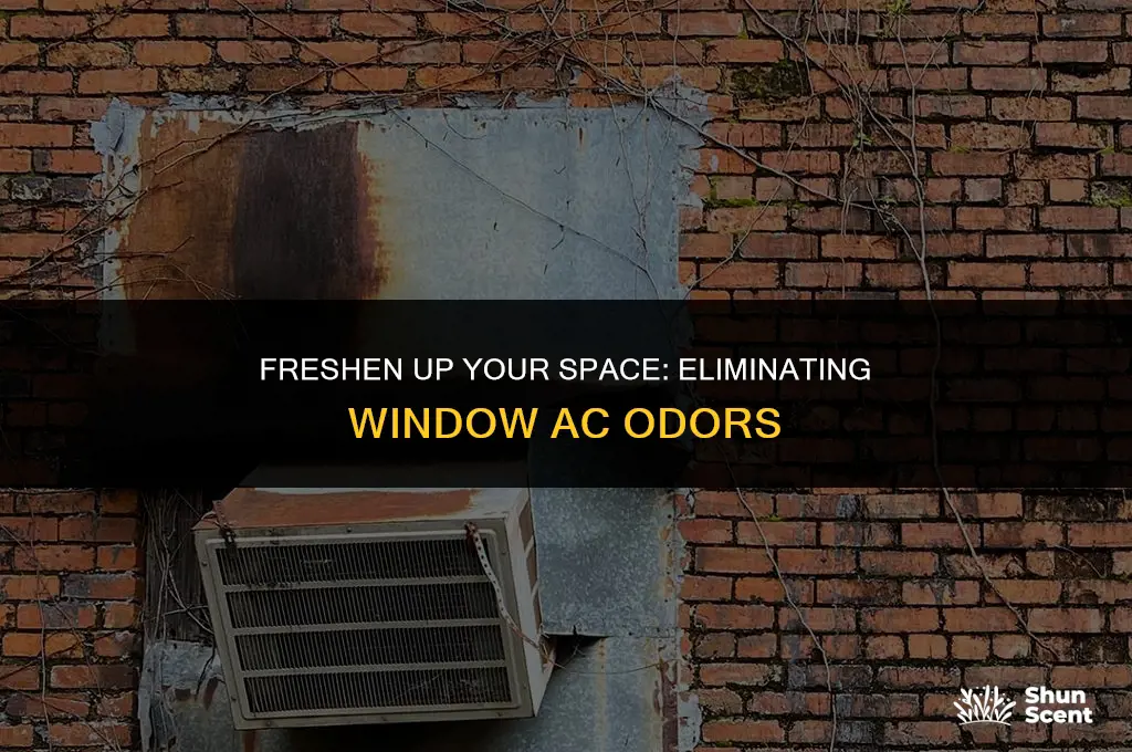 how to get rid of window ac odor