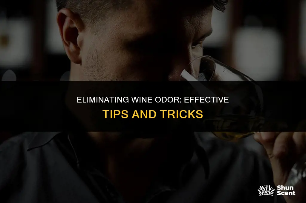 how to get rid of wine odor