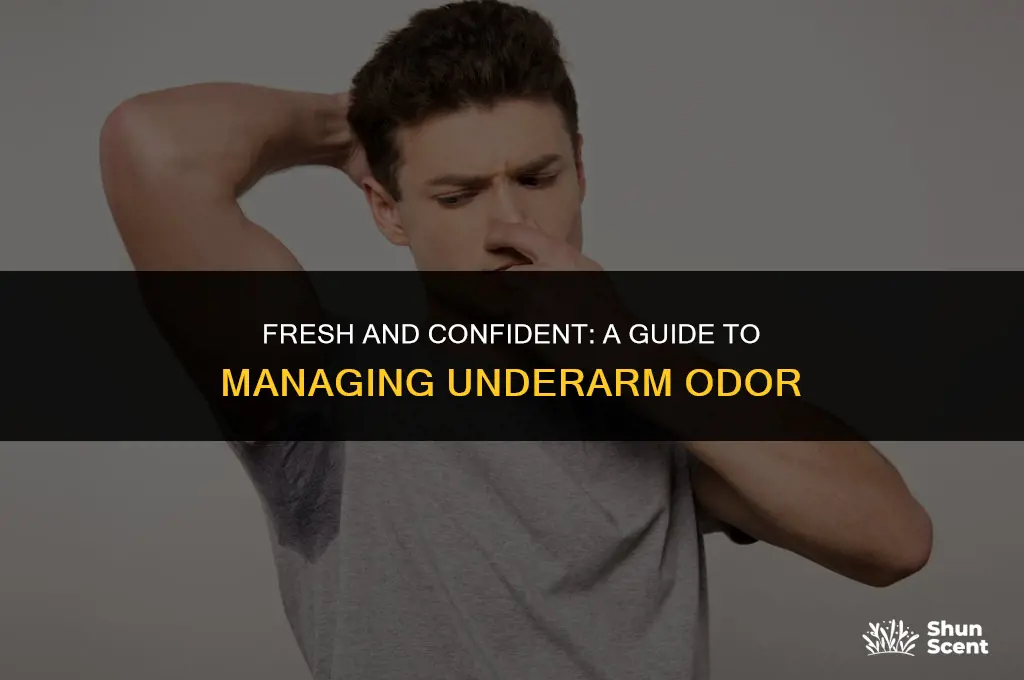 how to get rid of woman body odor armpits