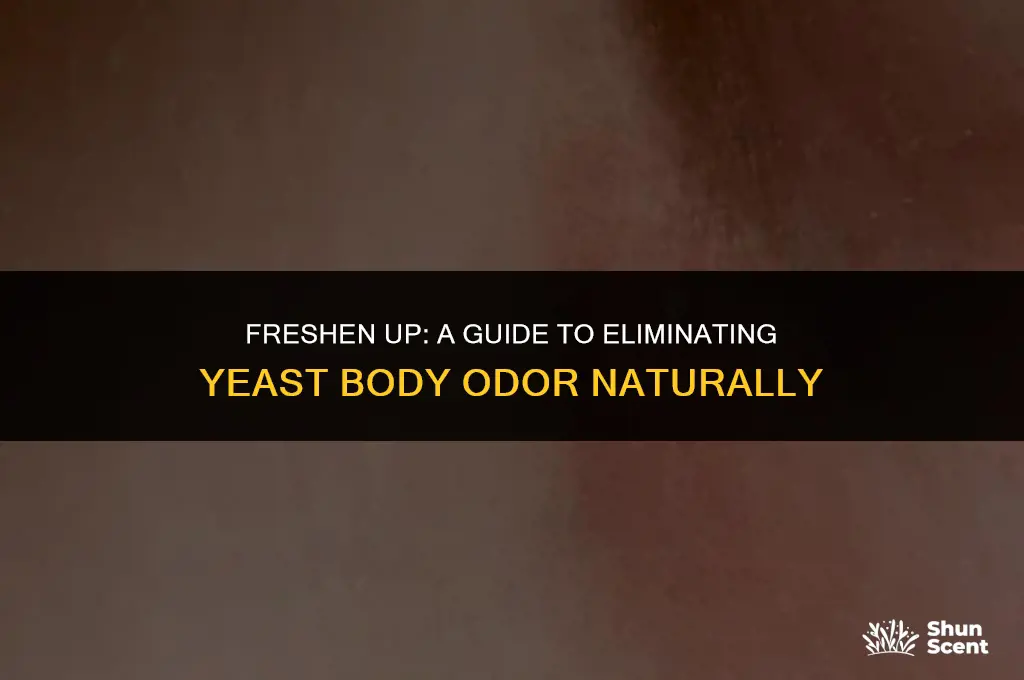how to get rid of yeast body odor