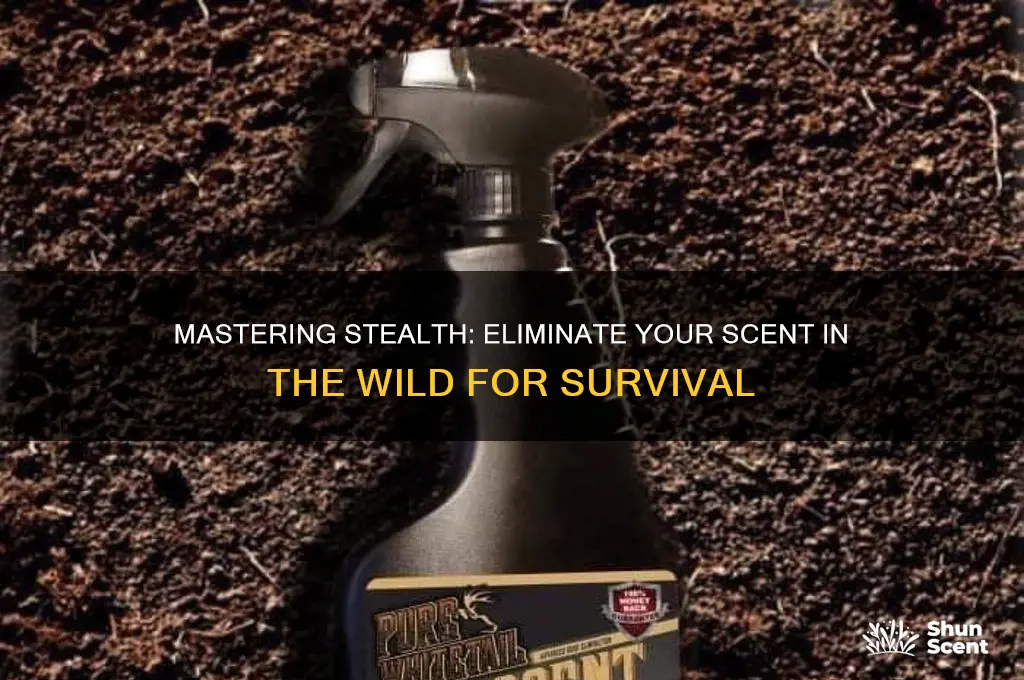 how to get rid of your scent in the wild