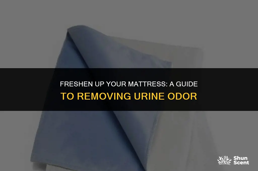 how to get rid off urine odor from a matress