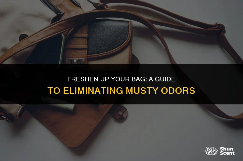how to get rid out of musty odor from bag