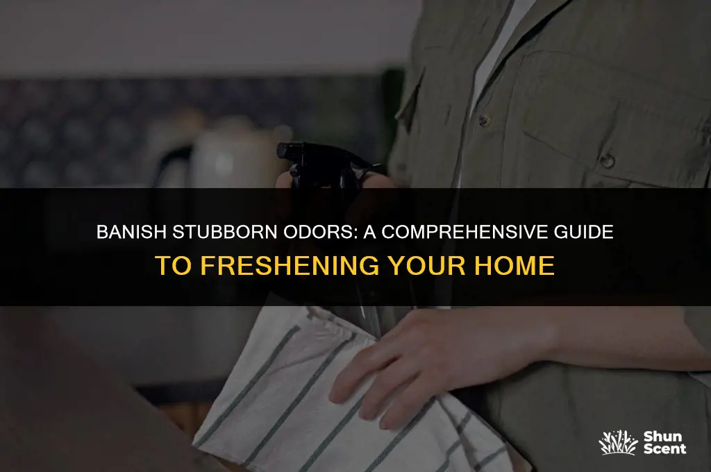 how to get rif of impossable odors from your home