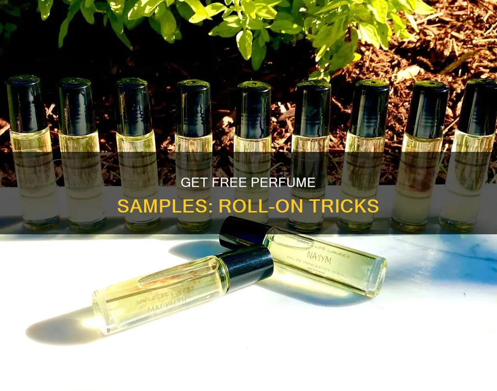 how to get roll on sample perfume