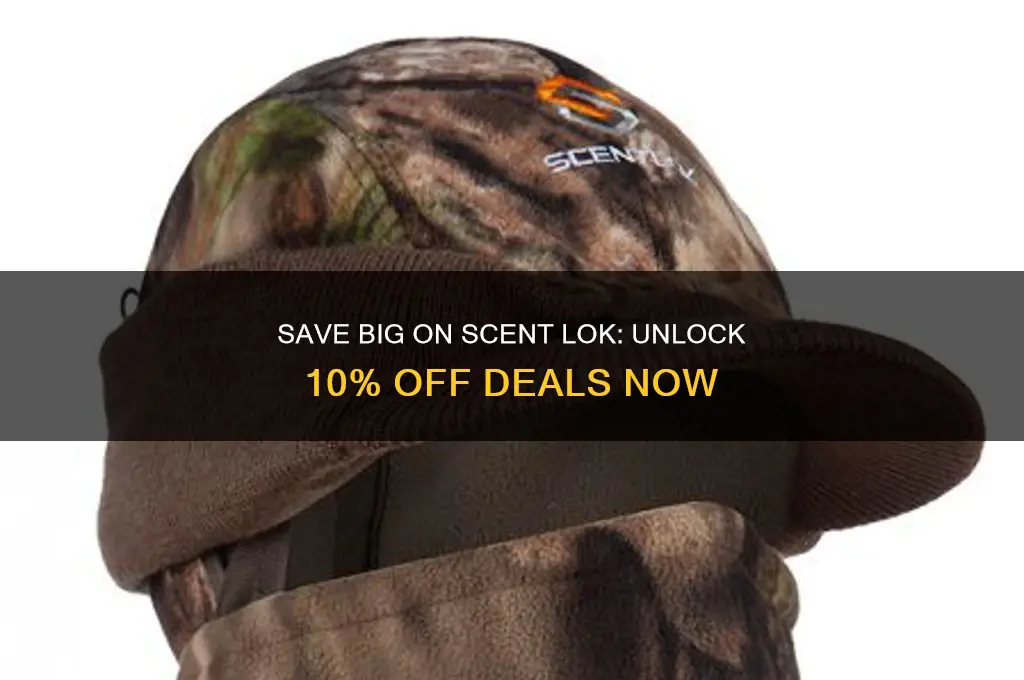 how to get scent lok 10 off