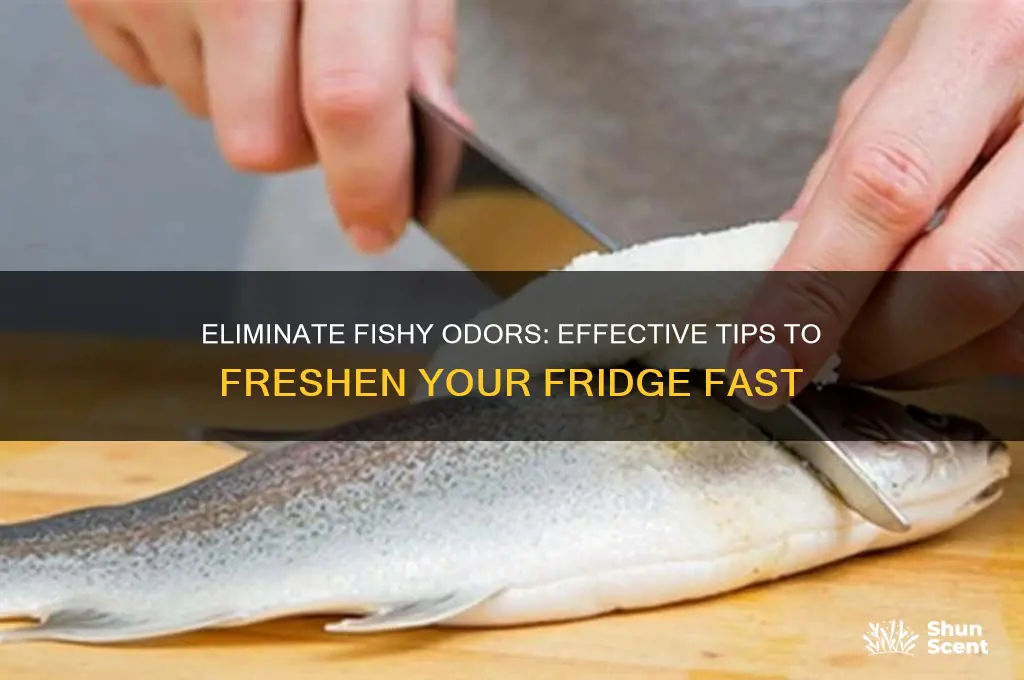how to get scent of fish out of fridge