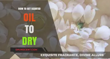 Quick Tips for Drying Scented Oils on Skin and Surfaces