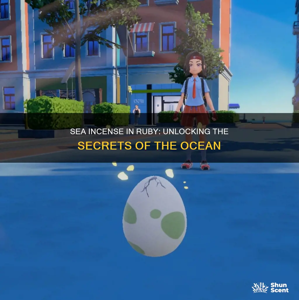 how to get sea incense in ruby