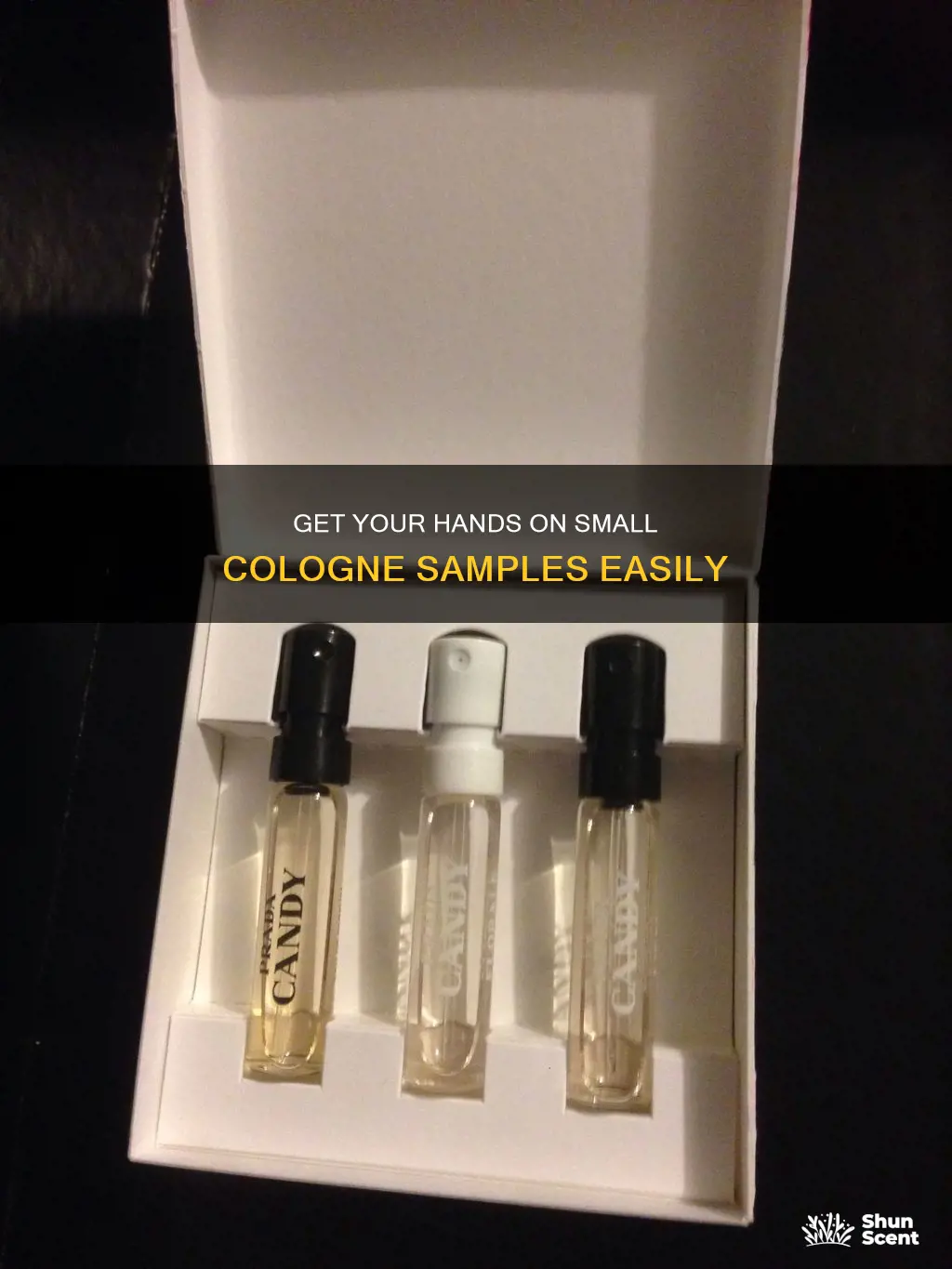 how to get small cologne samples