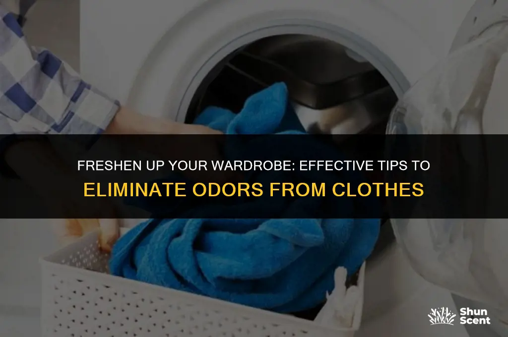 how to get smells odor out of clothes