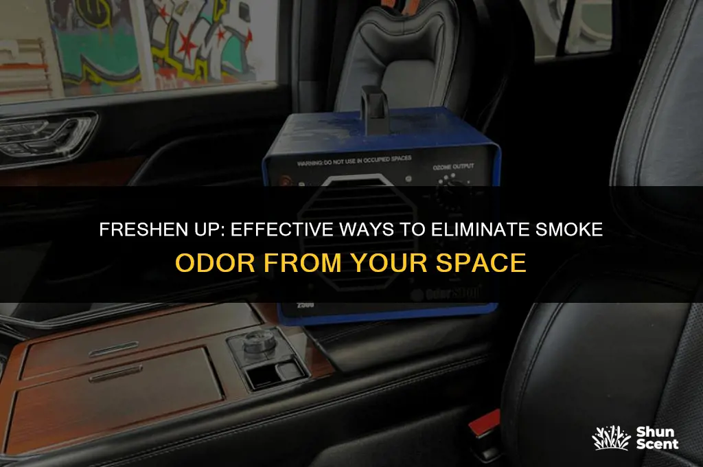 how to get smoke odor out