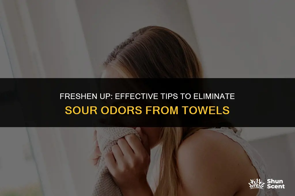how to get sour odor out of towels
