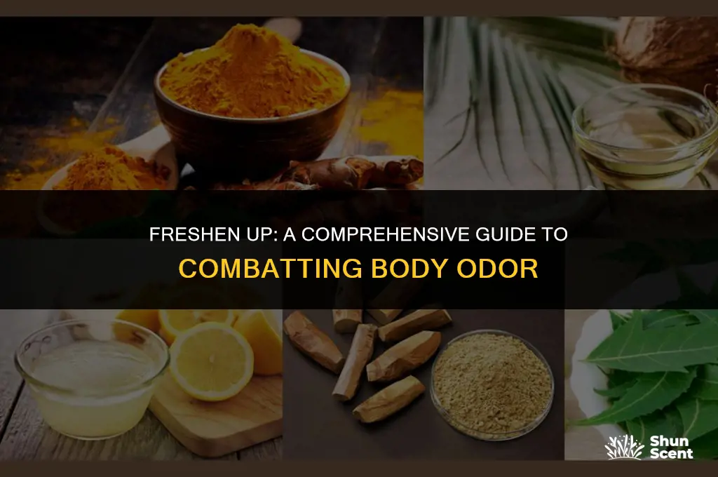 how to get stench off body odor