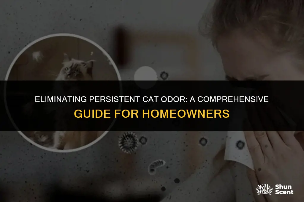 how to get strong cat odor out of house