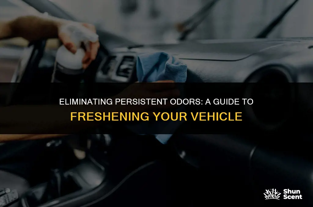 how to get strong odor out of a vehicle