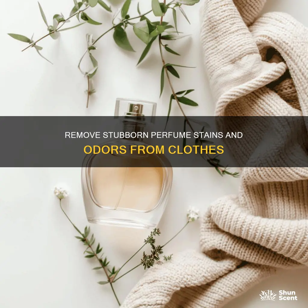 how to get strong perfume smell out of clothes