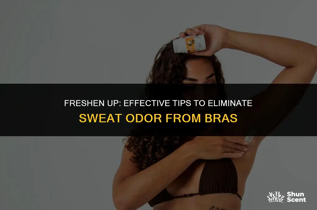 how to get sweat odor out of bras
