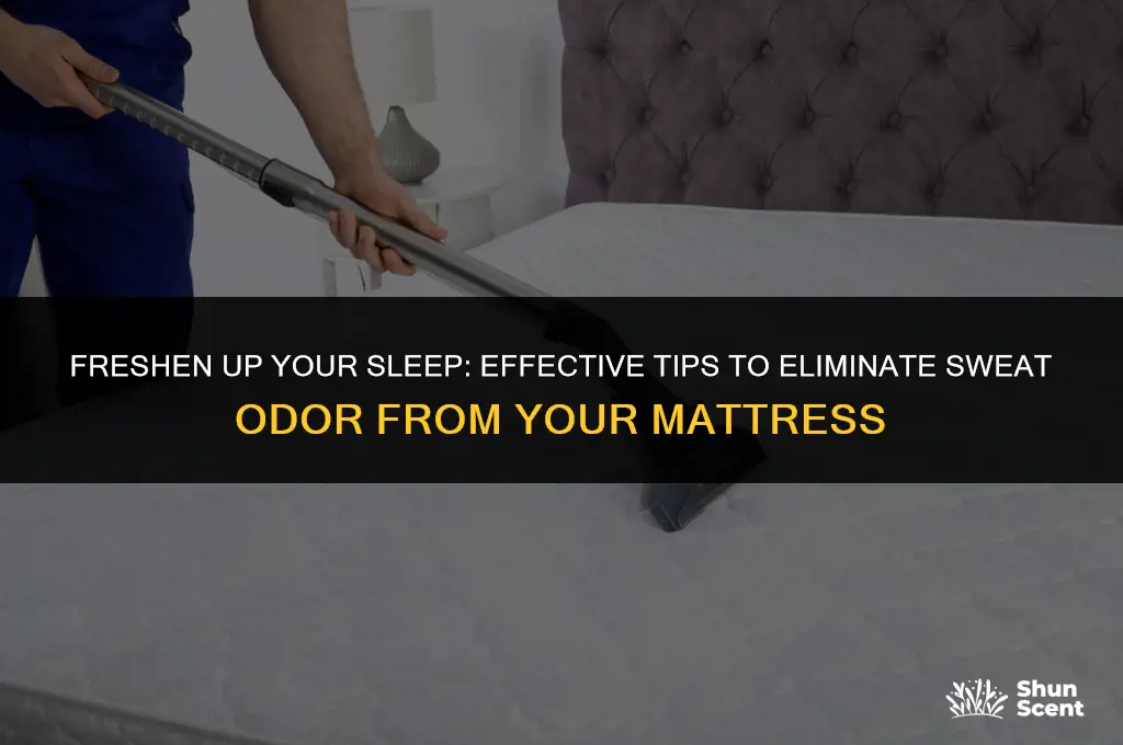how to get sweat odor out of mattress