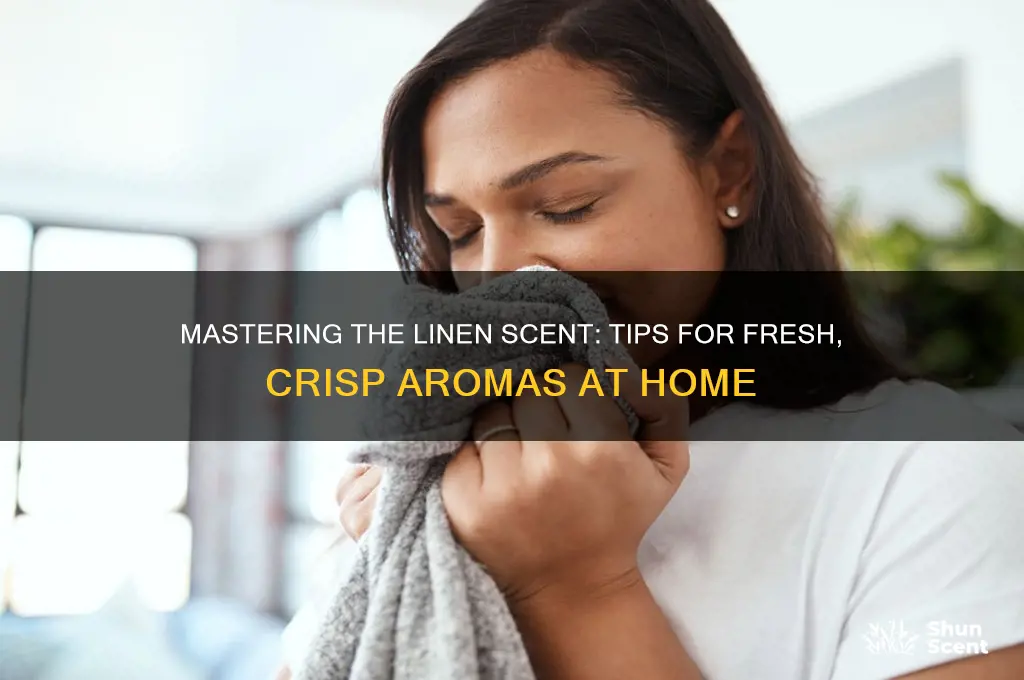how to get that linen scent