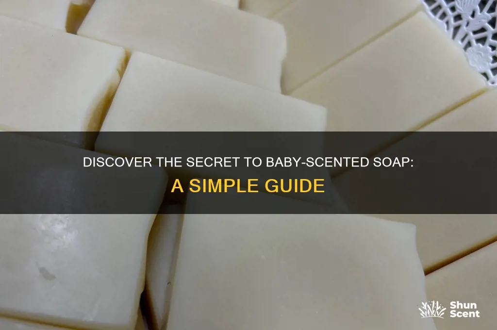 how to get the baby scented soap