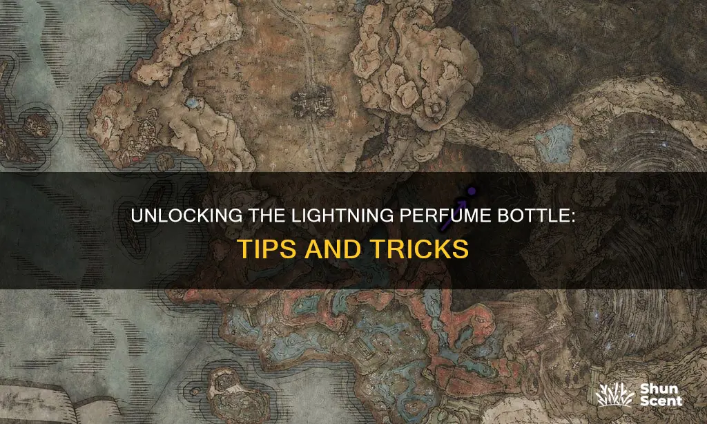 how to get the lightning perfume bottle