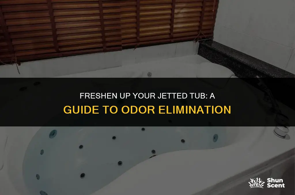 how to get the odor out of a jetted tub