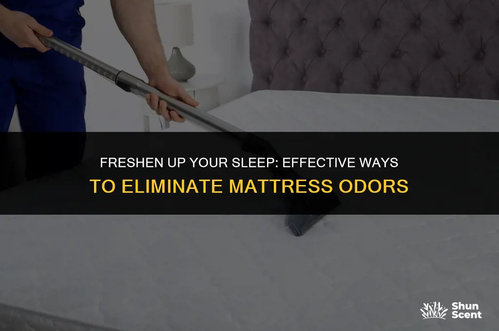 how to get the odor out of a mattress