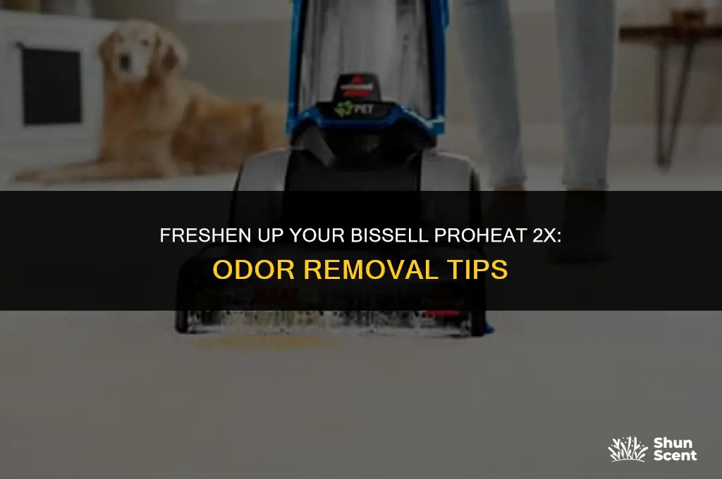 how to get the odor out of bissell proheat 2x
