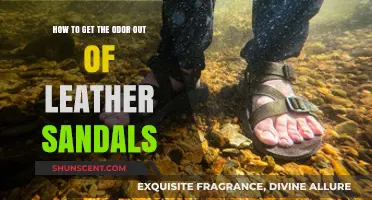 Freshen Up Your Leather Sandals: A Simple Guide to Odor Removal