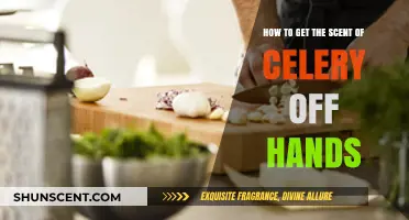 Quick Fixes: Removing Celery Scent from Hands Easily and Effectively