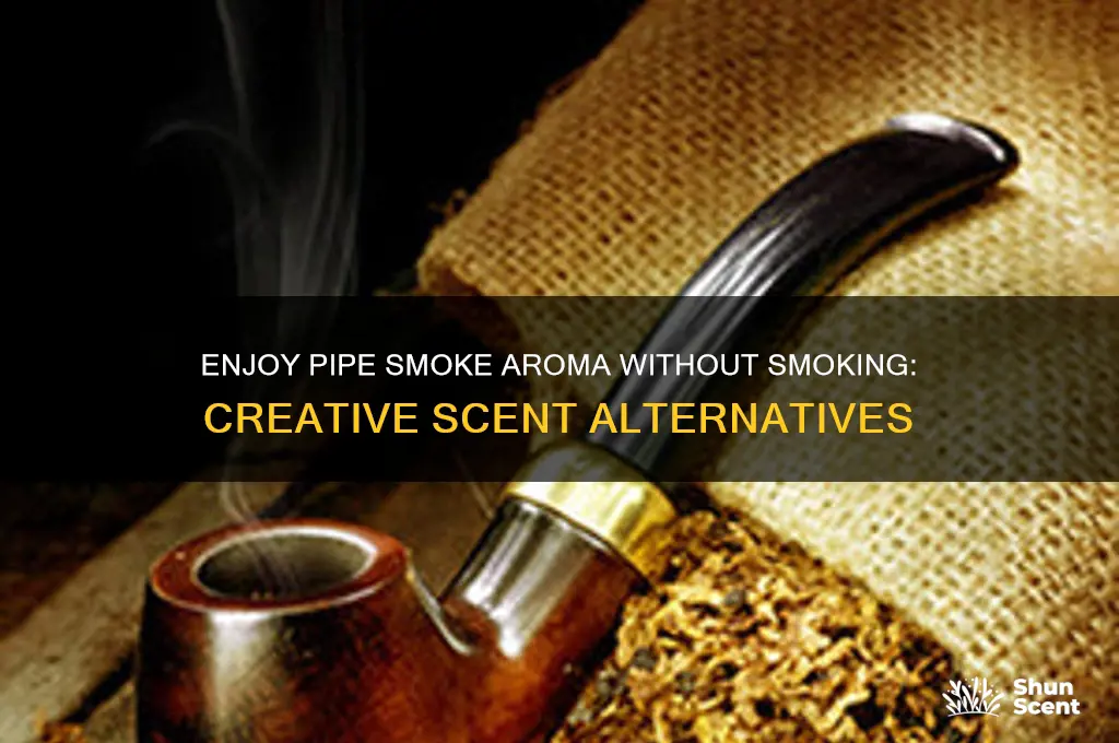 how to get the scent of pipe smoke without smoking