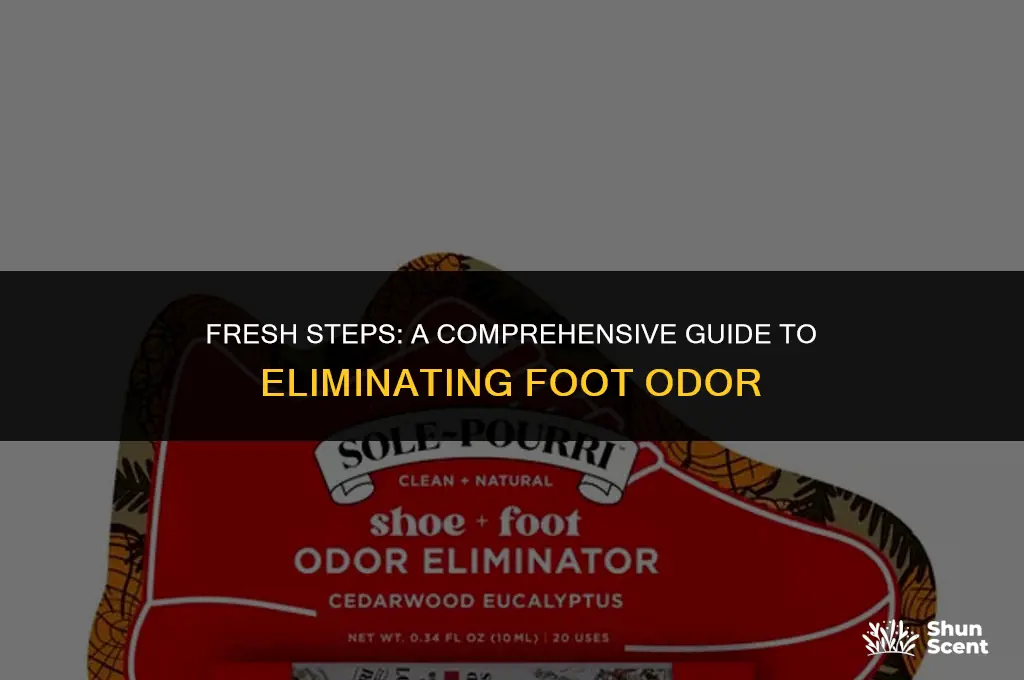 how to get tid of foot odor