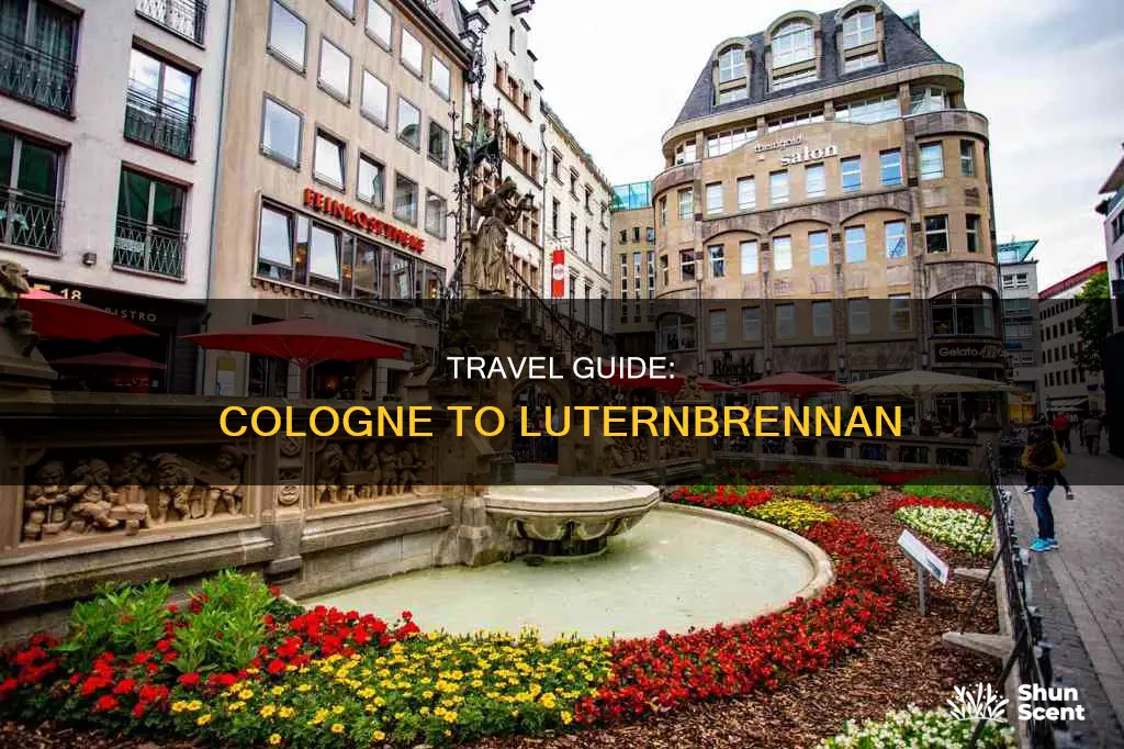 how to get to cologne to luternbrennan